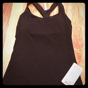 Black Lululemon size 8 tank top